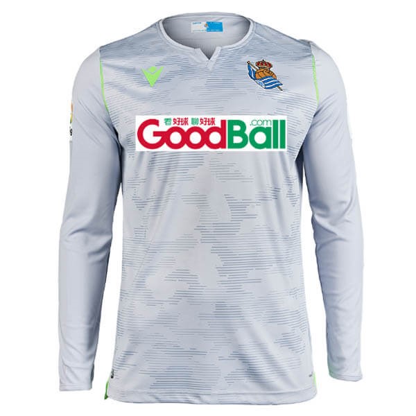 Trikot Real Sociedad Heim ML Torwart 2019-20 Grau Fussballtrikots Günstig